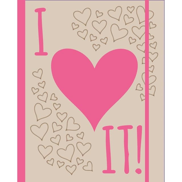 دفتر الذكريات والإبداع باللغة الإنجليزية من بونيه للنشر I Heart It!