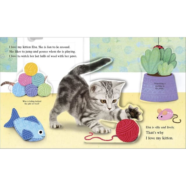 كتاب أنا أحب قطتي آي لوف ماي كيتن I Love My Kitten