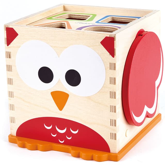 لعبة اطفال فرز الأشكال جادور J'adore Hooty Owl Shape Sorter