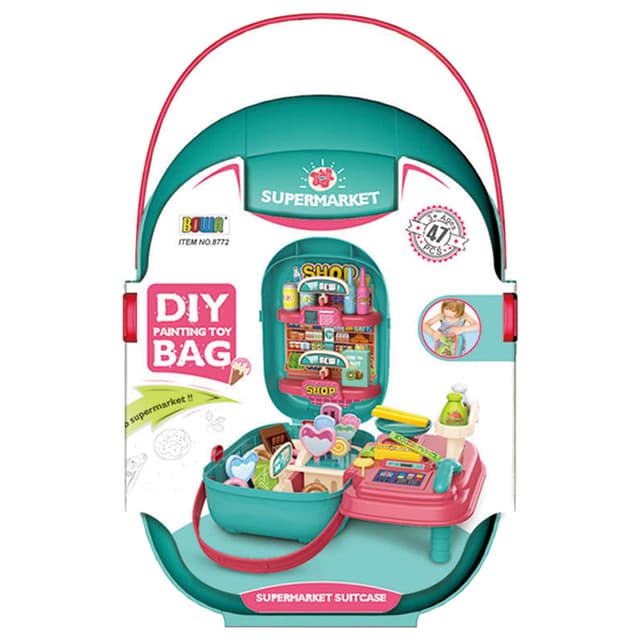 العاب اطفال سوبر ماركت جودة Jawda DIY Supermarket Bag