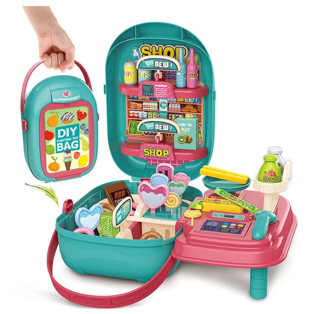 العاب اطفال سوبر ماركت جودة Jawda DIY Supermarket Bag