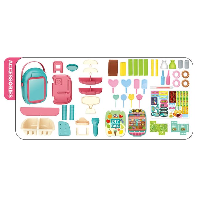 العاب اطفال سوبر ماركت جودة Jawda DIY Supermarket Bag