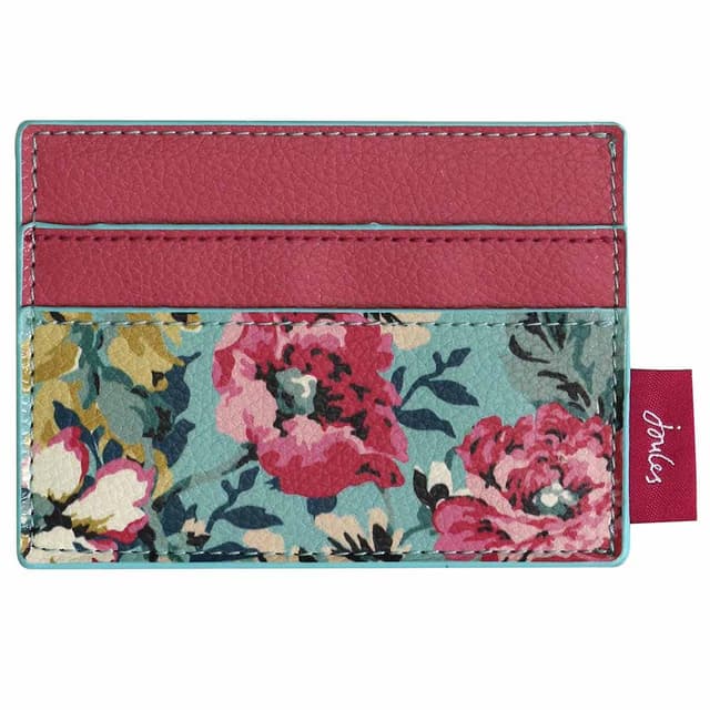 Joules - Floral Printed Card Holder