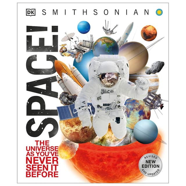 كتاب موسوعة المعرفة الفضائية تأليف دار النشر دي كيه Knowledge Encyclopedia Space!