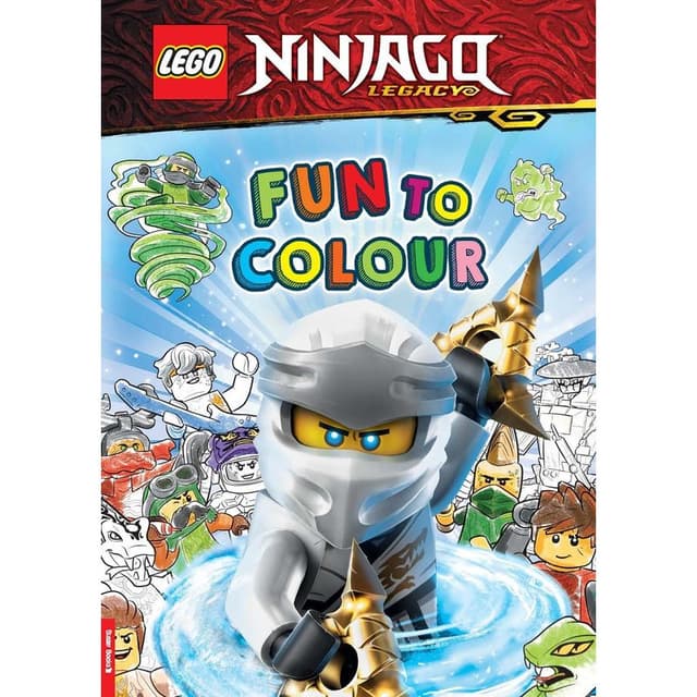 كتاب ليغو نينجاجو متعة التلوين Lego Ninjago: Fun To Colour