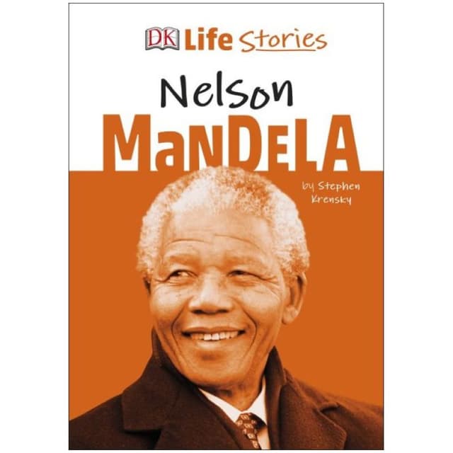 كتاب مصور للاطفال عن السيرة الذاتية للمناضل نيلسون مانديلا من مجموعة قصص حياتية من دار نشر دي كي Life Stories Nelson Mandela