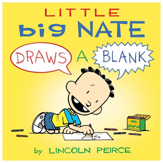 Little Big Nate: Draws A Blank - Book