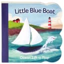 كتاب مصور للاطفال عن البحر "القارب الأزرق الصغير" من دار نشر كوتاج دور Little Blue Boat