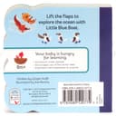 كتاب مصور للاطفال عن البحر "القارب الأزرق الصغير" من دار نشر كوتاج دور Little Blue Boat