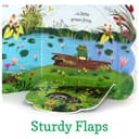 كتاب مصور للاطفال عن الضفادع "الضفدع الأخضر الصغير" من دار نشر كوتاج دور Little Green Frog