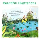 كتاب مصور للاطفال عن الضفادع "الضفدع الأخضر الصغير" من دار نشر كوتاج دور Little Green Frog