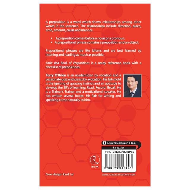 كتاب حروف الجر روبا بابليكشين  Little Red Book Prepositions