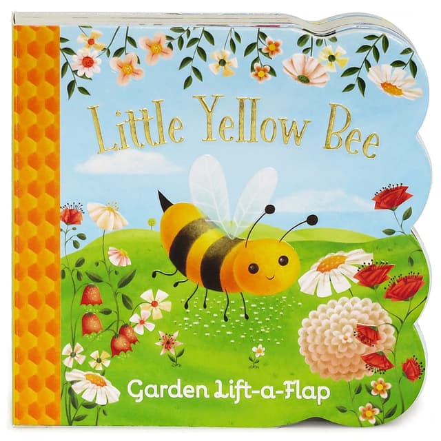 كتاب مصور للاطفال عن النحل "النحلة الصغيرة الصفراء" من دار نشر كوتاج دور Little Yellow Bee