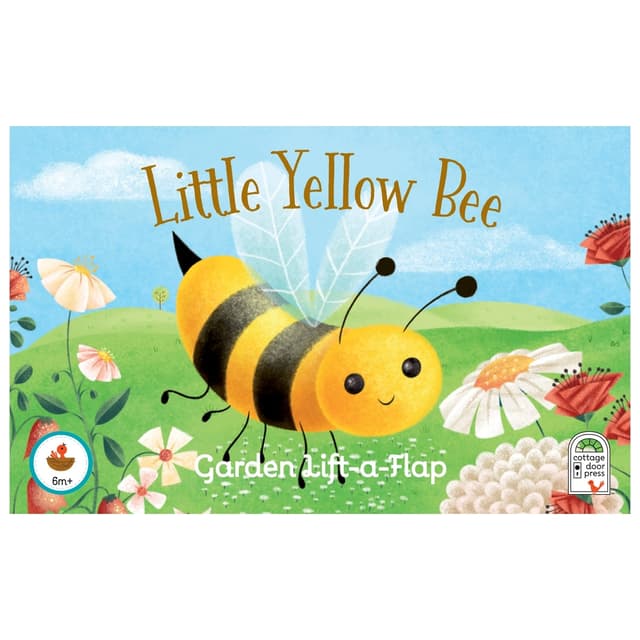 كتاب مصور للاطفال عن النحل "النحلة الصغيرة الصفراء" من دار نشر كوتاج دور Little Yellow Bee