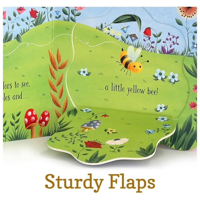 كتاب مصور للاطفال عن النحل "النحلة الصغيرة الصفراء" من دار نشر كوتاج دور Little Yellow Bee