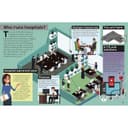 كتاب عن عمل المستشفى للأطفال باللغة الإنجليزية من بوك هاوس Look & Learn How A Hospital Works