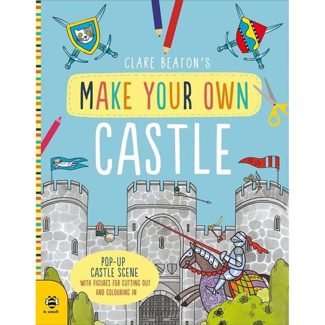 كتاب الأطفال لتعزيز الثقة بالنفس باللغة الإنجليزية بي سمول ببلشينغMake Your Own Castle