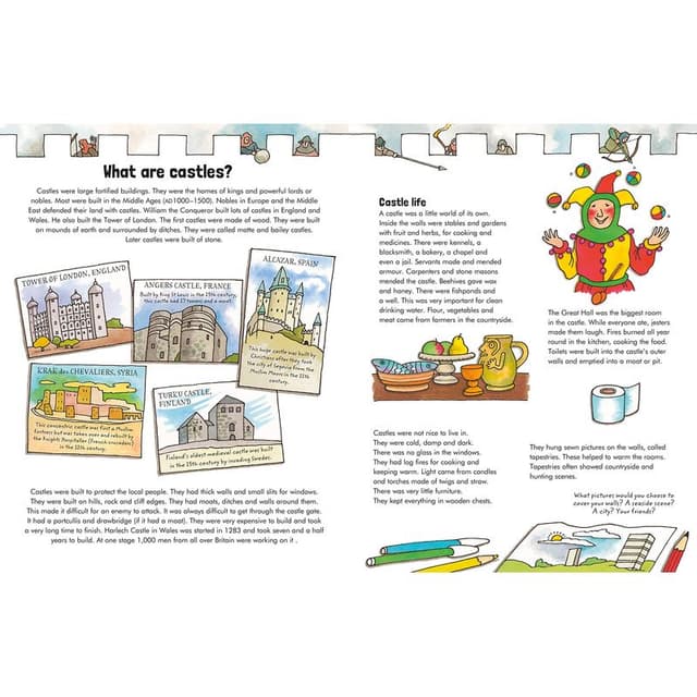 كتاب الأطفال لتعزيز الثقة بالنفس باللغة الإنجليزية بي سمول ببلشينغMake Your Own Castle