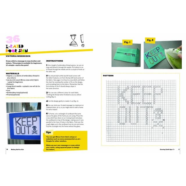 كتاب صنع أشياء للأطفال فيكتوريا وودكوك Making Stuff For Kids