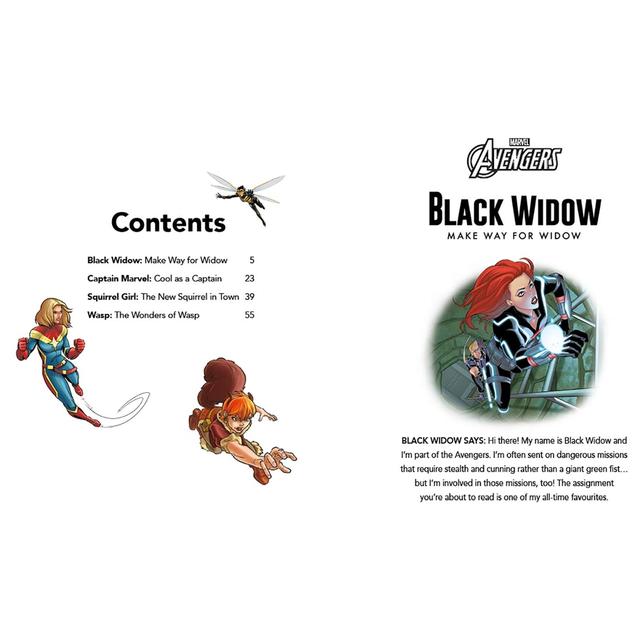 قصة أطفال مارفل افنجرز باللغة الإنجليزية الخريف للنشر Marvel Avengers