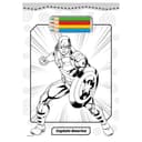 كتاب التلوين للأطفال مارفل الخريف للنشر Marvel Tear Off Colouring