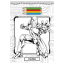 كتاب التلوين للأطفال مارفل الخريف للنشر Marvel Tear Off Colouring