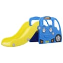 زحليقة اطفال على شكل حافلة باللون الأزرق من ميجاستار Megastar - Jolly Bus Slide - Blue