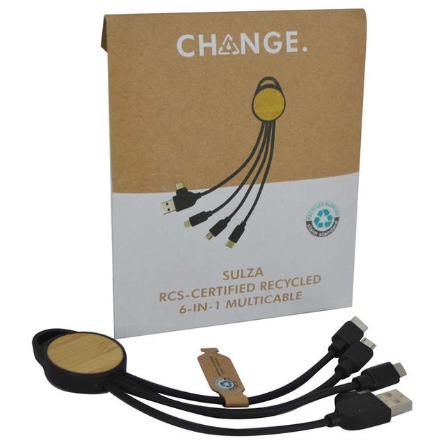 Memorii - 6-In-1 Sulza Change Collection Recycled Multi Cable - SW1hZ2U6MjE4OTAzOA==