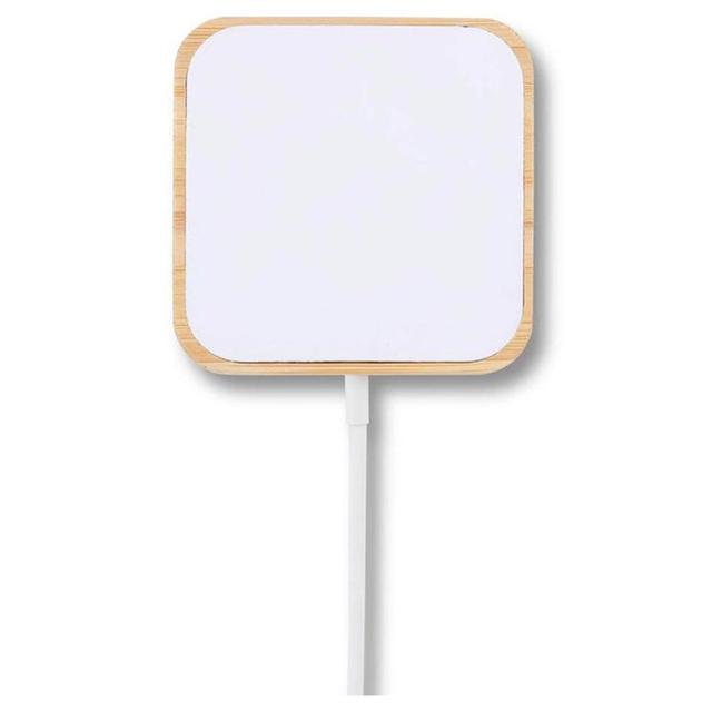 شاحن لاسلكي بقدرة 15 واط ميموري Memorii - Domitz 15W Square Bamboo Magsafe Wireless Charger - SW1hZ2U6MjE4ODkzMQ==