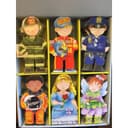 مجموعة كتب شخصيات صغيرة مكونة من 18 كتاب للأطفال Mini People 18 Display Book