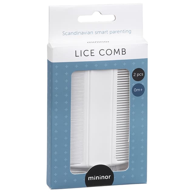 مشط القمل 2 قطعة من ميني نور Mininor Lice Comb