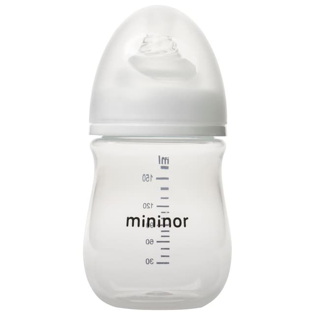 كوب مصاص للاطفال بسعة 160 مل من ميني نور Mininor PP Feeding Bottle
