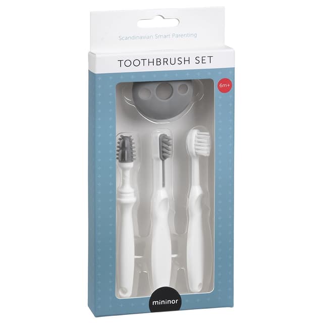 فرشاة اسنان اطفال من ميني نور Mininor Toothbrush Set
