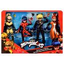 طقم ألعاب دمية 4 قطع ميراكيولوس Miraculous Heroez Gift Set - SW1hZ2U6MjE1NjAxNg==