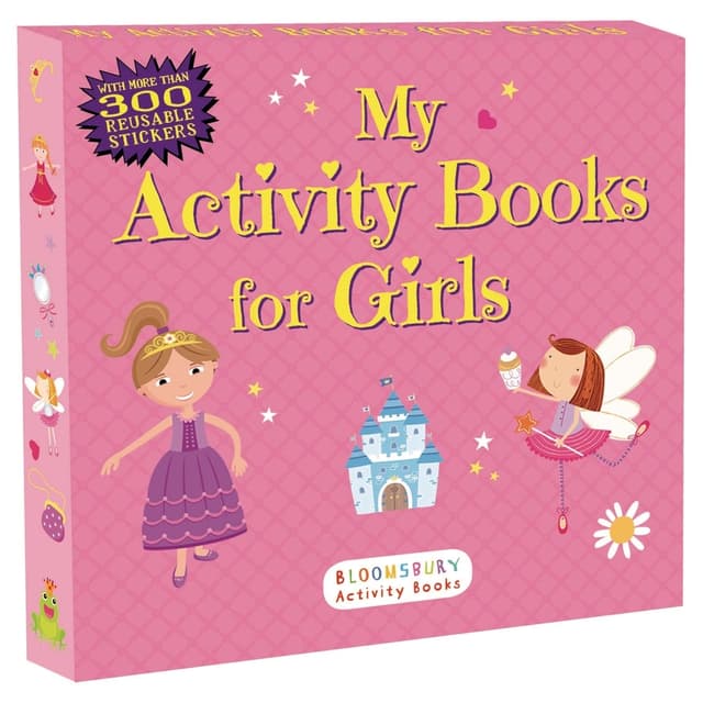 كتاب تعليمي لأنشطة البنات My Activity Books For Girls