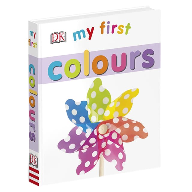 كتاب مصور للاطفال عن الالوان"ألواني الاولى" من دار نشر دي كي My First Colors