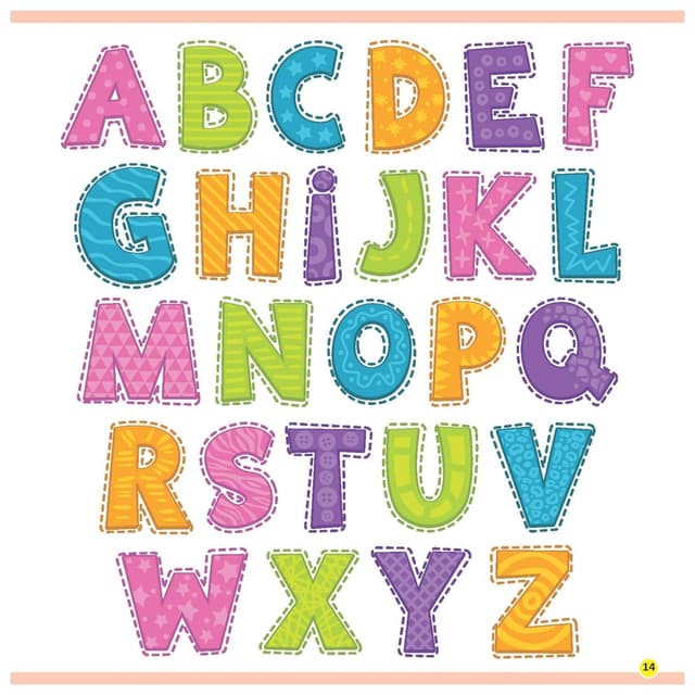 كتاب أحرف اللغة الإنجليزية ABC من دريم لاند My First Library ABC