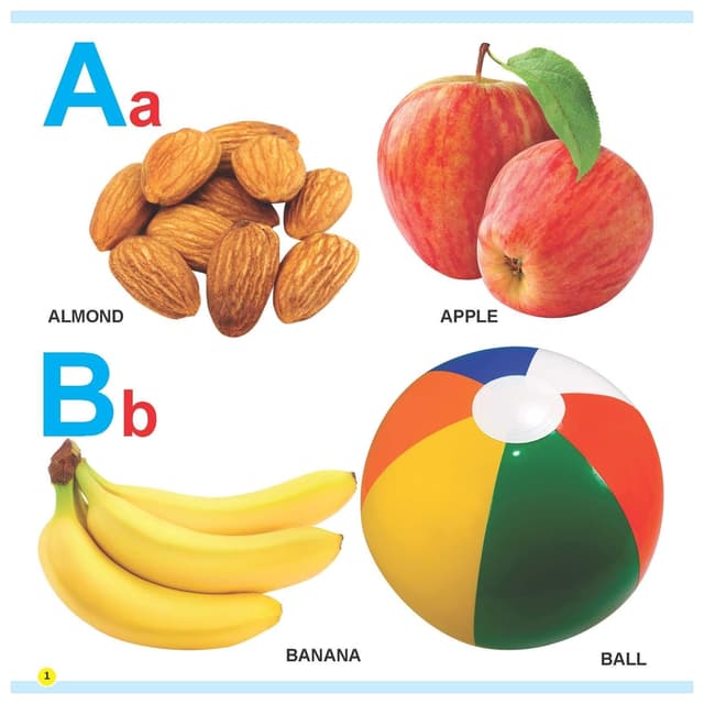 كتاب أحرف اللغة الإنجليزية ABC من دريم لاند My First Library ABC
