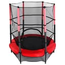 ترامبولين للاطفال 4 قدم أسود وأحمر ميتس Myts Round Trampoline 4ft