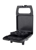 جهاز سلق البيض 600 واط 4 قطع غير لاصقة أسود جيباس Geepas Non-Stick 4 Egg Bite Maker Cool Touch Handles & Skid - 452482