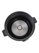 Geepas Multifunctional Rice Cooker With Removable And Non Stick Inner Pot Tempered Glass Lid 1.5 L 500.0 W Silver