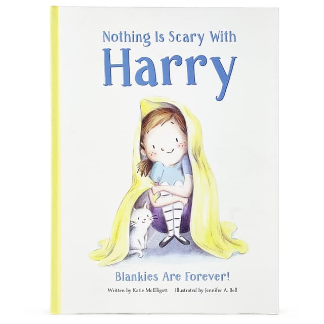 كتاب مصور للاطفال عن التعامل مع مشاعر الخوف "لاشيء مخيف مع هاري " من كوتاج دور Nothing Is Scary with Harry