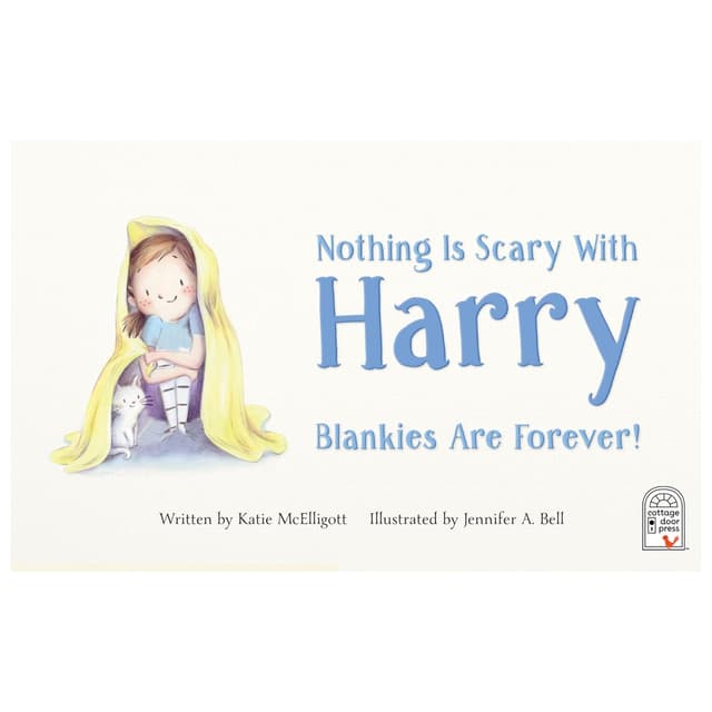 كتاب مصور للاطفال عن التعامل مع مشاعر الخوف "لاشيء مخيف مع هاري " من كوتاج دور Nothing Is Scary with Harry