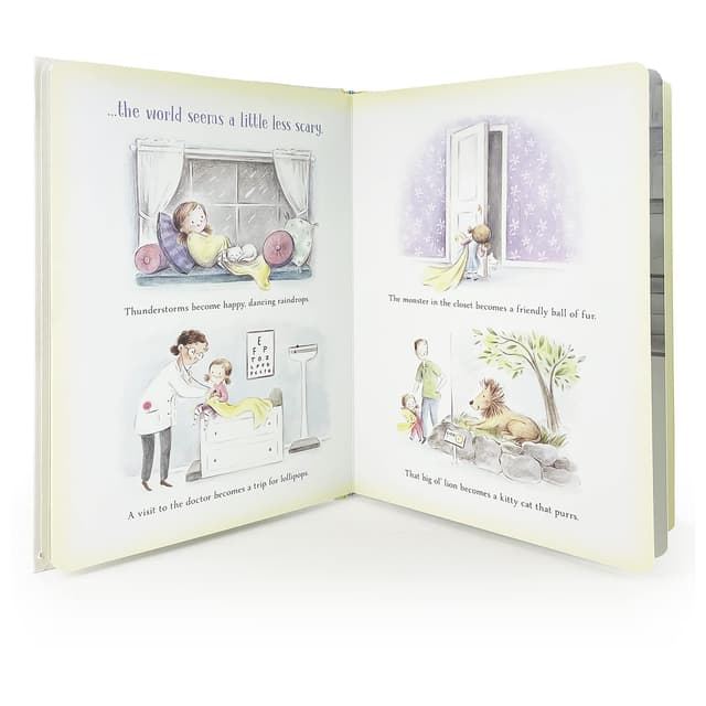 كتاب مصور للاطفال عن التعامل مع مشاعر الخوف "لاشيء مخيف مع هاري " من كوتاج دور Nothing Is Scary with Harry