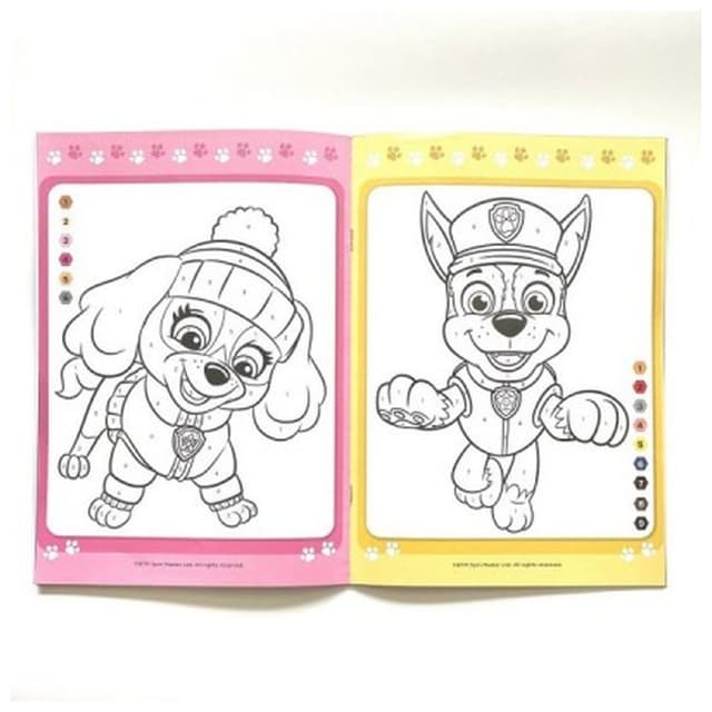 Paw Patrol Color My Numbers