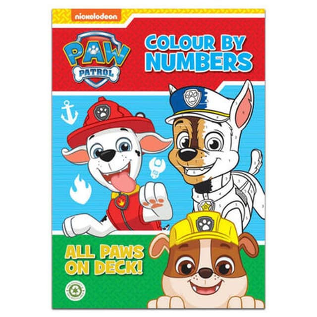 Paw Patrol Color My Numbers