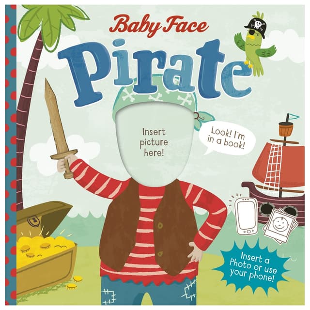 Pirate (Baby Face) - Book