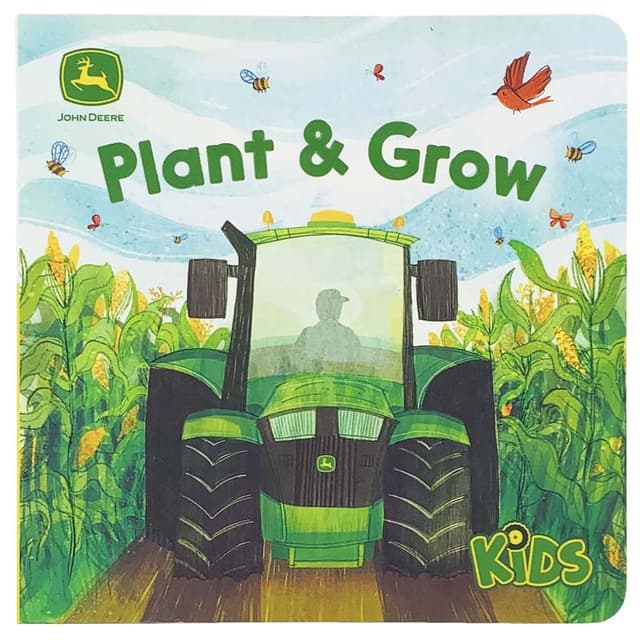 كتاب مصور للاطفال عن الزراعة "ازرع ونمّي" من دار نشر كوتاج دور Plant & Grow
