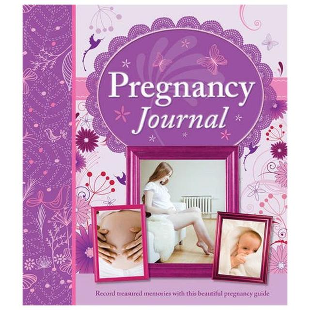 كتاب لتسجيل ذكريات الحمل مع إرشادات باللغة الإنجليزية من بونيه للنشر Pregnancy Journal - SW1hZ2U6MjI4OTc0MQ==