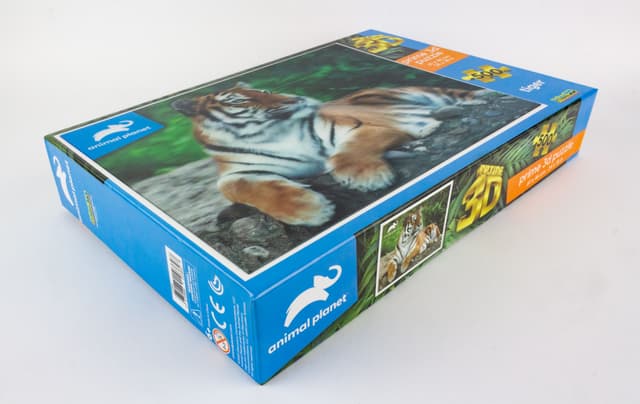 Prime3D - Tiger 3D Puzzle - 500 Pcs
